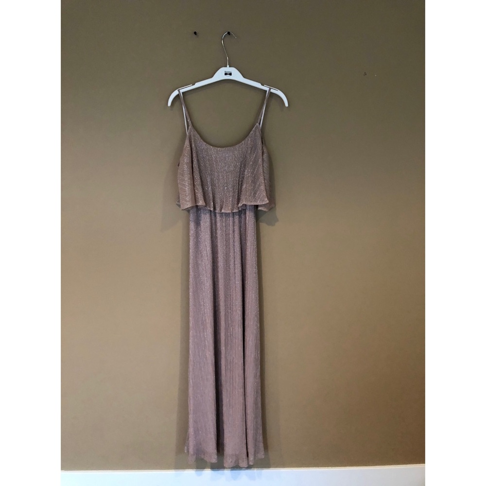 Blush pink bridesmaid dress